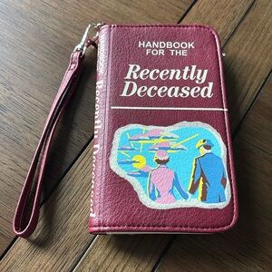 💚🪦Beetlejuice Wrist Wallet/Phone Holder 🖤🪲